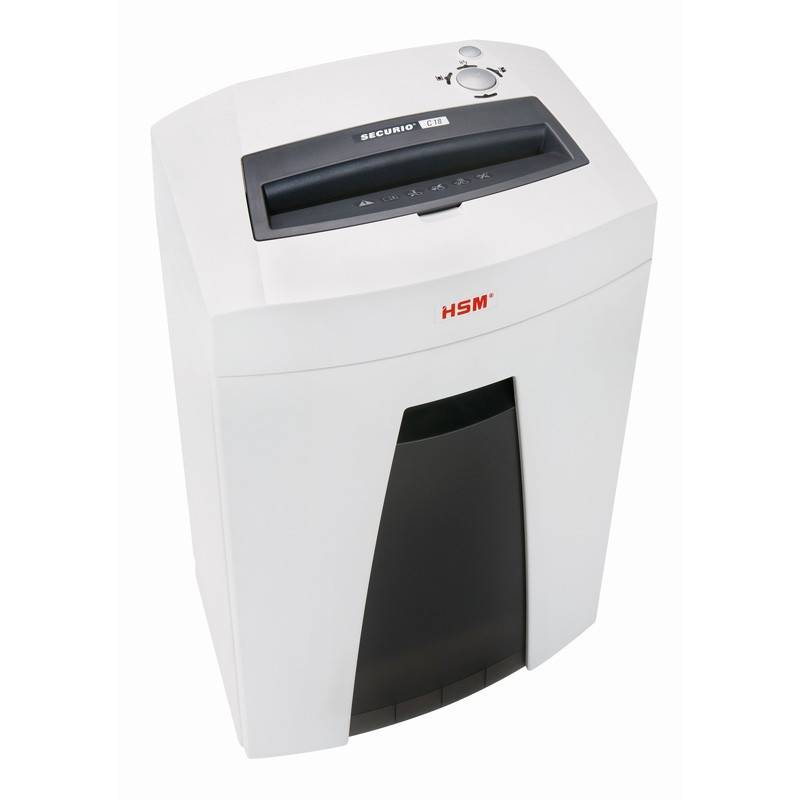 赫斯密(HSM)SECURIO C18小型家用/商用办公碎纸机5级保密单次9张25L可碎光盘 25L 1.9*15mm