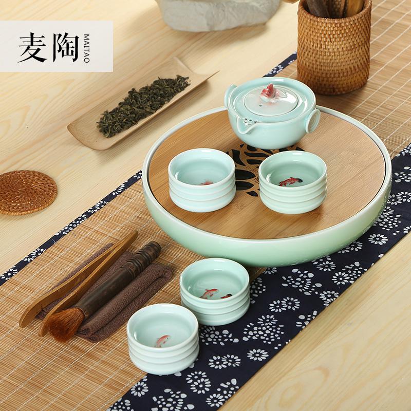 美帮汇青瓷茶壶单壶 陶瓷泡茶壶煮茶壶 过滤 功夫茶具茶道零配件高清大图