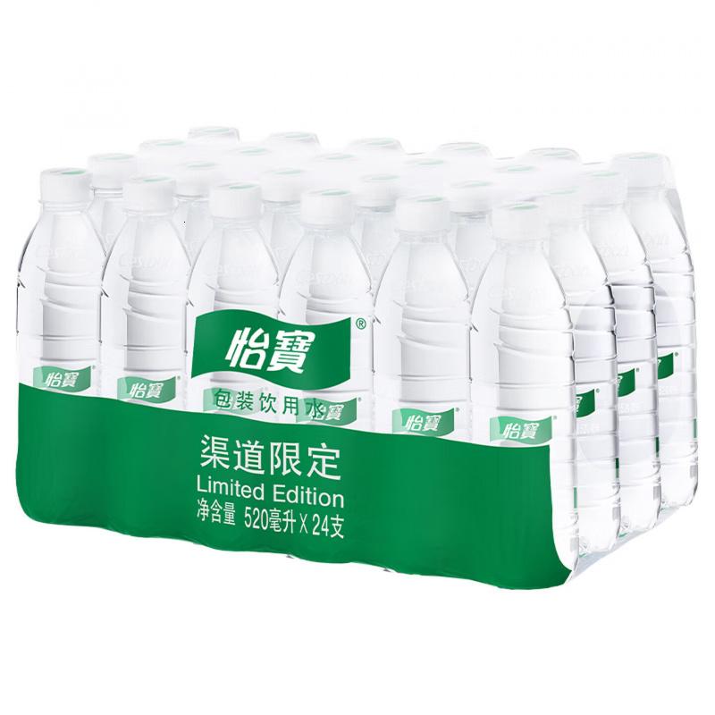 怡宝包装饮用水520ml*24瓶[彩膜],24联包 渠道限定高清大图