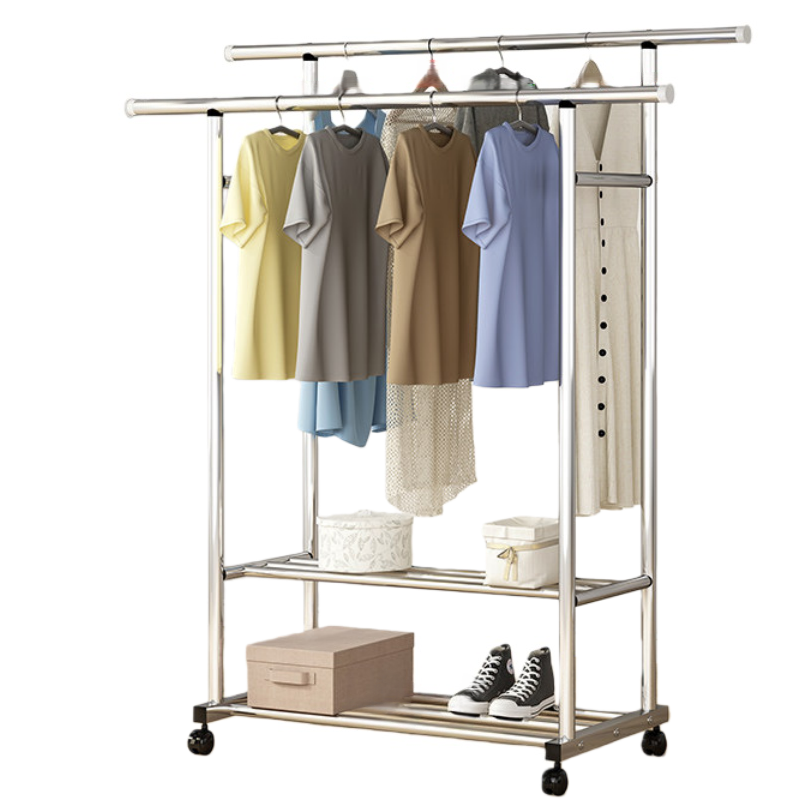 铭 思达 晾 衣 杆 晾衣架晾衣架可伸缩晾衣架高清大图