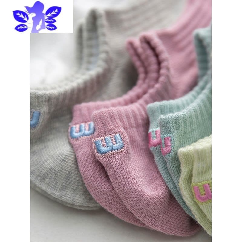 Ideamini船袜袜子女短袜浅口ins潮夏天薄款夏季低帮低腰短筒短款袜子图片