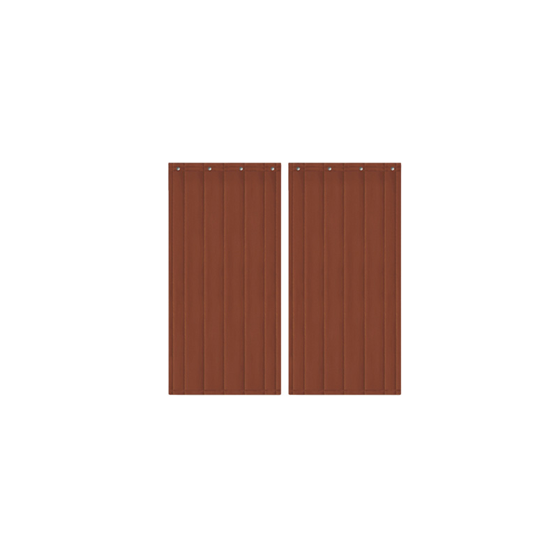 天空桥 棉门帘 MML-41咖啡色无窗口二层棉 平方米高清大图