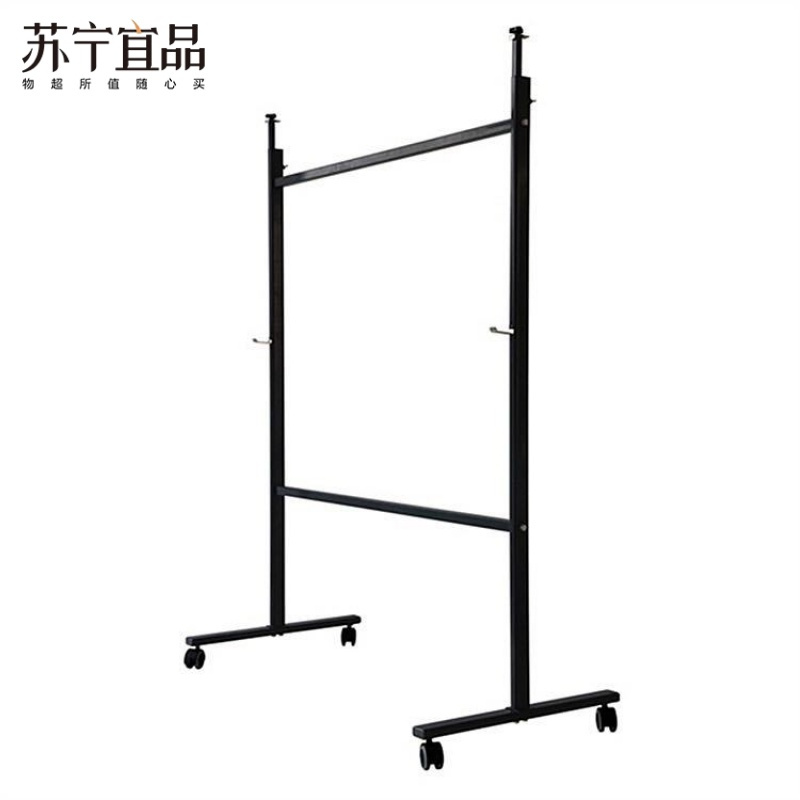 [苏宁宜品]得力 7870 白板支架 适合小规格100×70CM 适合大规格240×120CM 带轮子(一个装)