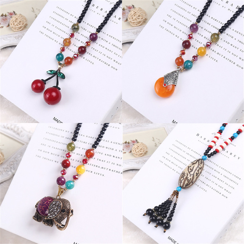 时尚韩版长毛衣链项链送女友闺蜜生日礼物送女朋友七夕情人节礼物