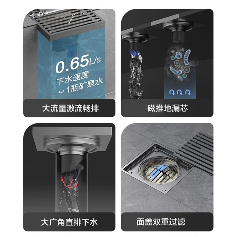 九牧(JOMOO)卫浴地漏不锈钢卫生间洗衣机滤网内芯下水地漏接头92511/92513/92521/92524高清大图