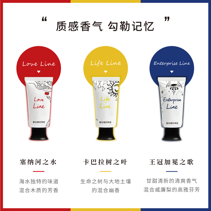 BOBORE 护手霜 30g 玻璃之城(全系列礼盒装)