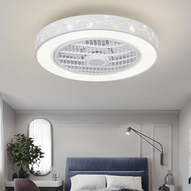 吸顶风扇灯卧室客厅妖怪餐厅房间吊扇灯简约现代吊扇灯