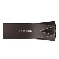 三星(SAMSUNG)128GB u盘usb3.1金属高速车载学生笔记本电脑U盘优盘 BAR升级版+ 深空灰