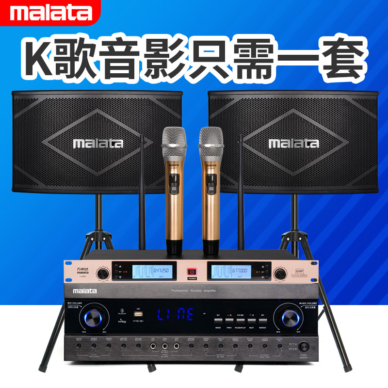 万利达(MALATA) BT-310(两对) 音响 音箱 家庭影院 电视音响 落地影院 组合音响客厅影院音响套装HIFI
