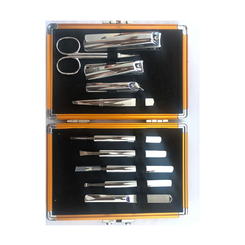 ANTENG 不锈钢指甲剪美容小工具10件套 DT 72682