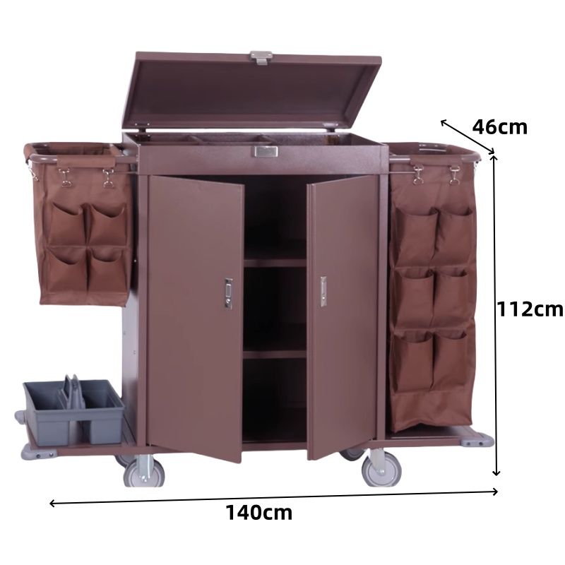 悦兴诚 布草车 多功能布草车140*46*112cm