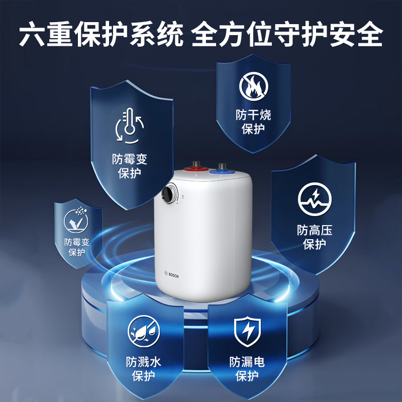 博世(BOSCH)5.5升小厨宝TR3100T5.5-2MH一级能效2024款小厨宝升级新款储水式电热水器恒温速热