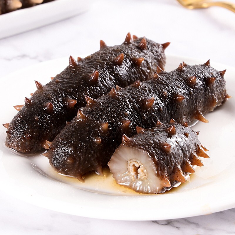 裕百年 大连冷冻即食海参 500g 7-12只 辽刺参 海鲜生鲜水产