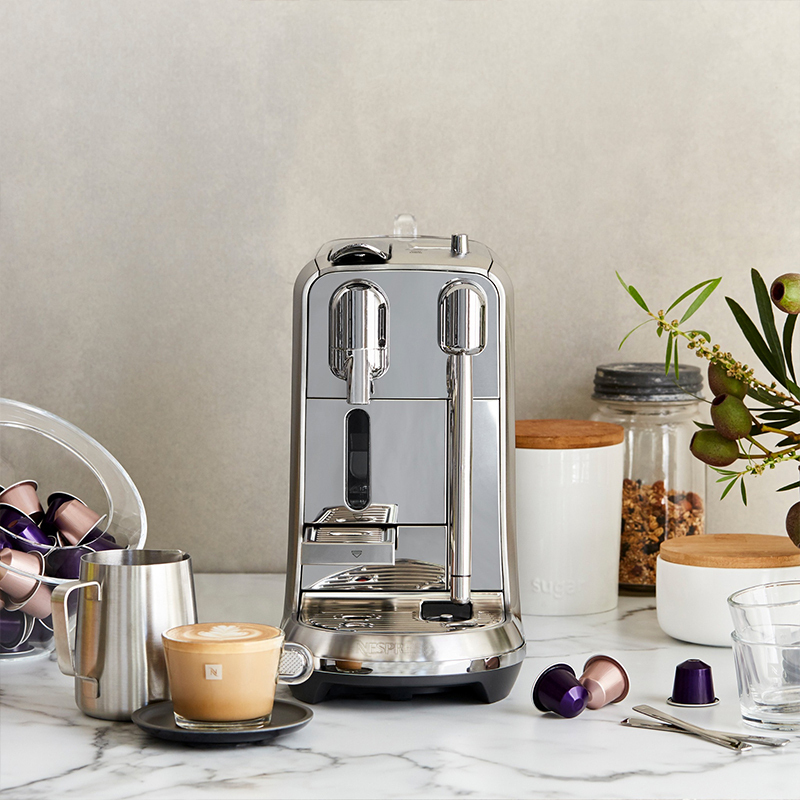 [王楚钦同款]Nespresso 胶囊咖啡机 Creatista Plus J520 意式全自动家用商用咖啡机高清大图