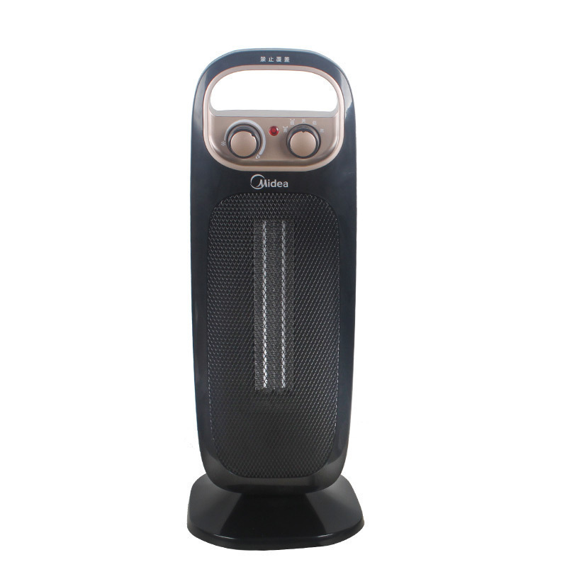 美的(Midea)电暖风机NTH20-15B电暖器轻音低噪塔式小太阳速热取暖器家用电暖炉暖气摇头办公 (线下同款)