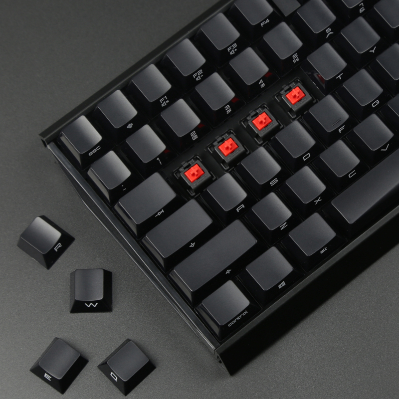 樱桃(Cherry)MX3.0S G80-3874HYAEU-2 有线 全尺寸 游戏 RGB灯效 机械键盘 黑色 红轴