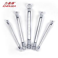 力易得(ENDURA)E2440全抛光铬钒钢双头梅花扳手 13*16mm 1把(2把起订货期3-5天)