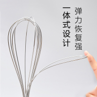 展艺手动打蛋器 304不锈钢 奶油鸡蛋面糊搅拌器烘焙工具厨房家用
