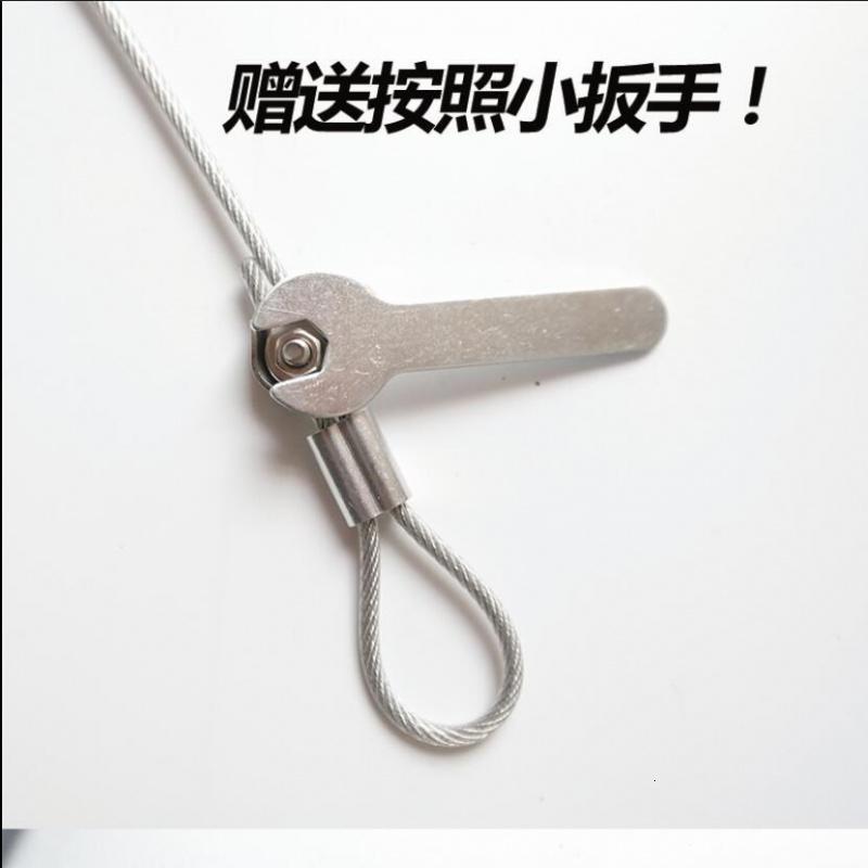 钢丝绳闪电客不锈钢伸缩钢丝晾衣绳拉紧器包塑 晾衣绳