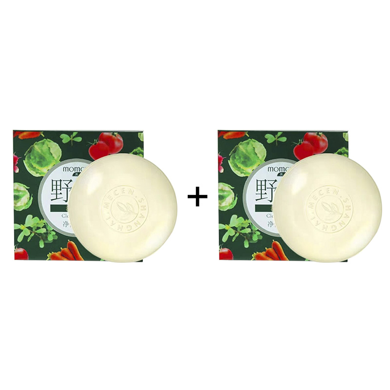 野菜洁面皂90g2盒温和不伤肤滋润不紧绷参数