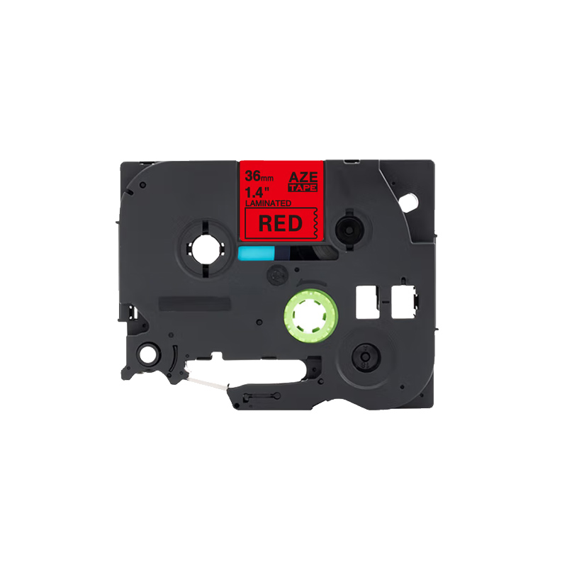 凯圣蓝 K368H 36mm*8m/个 色带 红底黑字高清大图