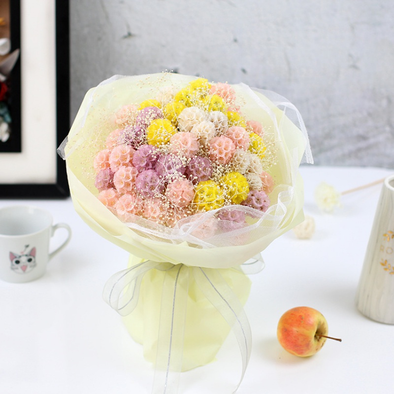 周小妖创意礼品永生花束 苏宁优品 5情人节礼物送女朋友生日礼物送闺蜜永生花手工花束diy干花花束家居装饰教师节包装纸花束 送人 价格图片品牌报价 苏宁易购丰海礼品专营店