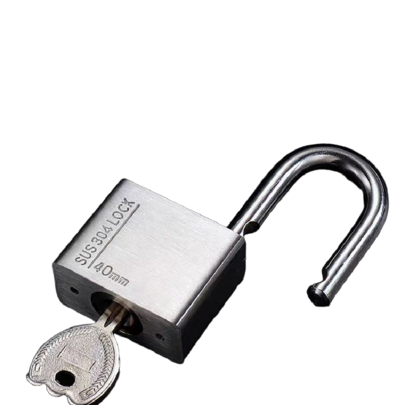秦泰(Cqint) QTBLK-01 不锈钢挂锁 40mm 银色高清大图