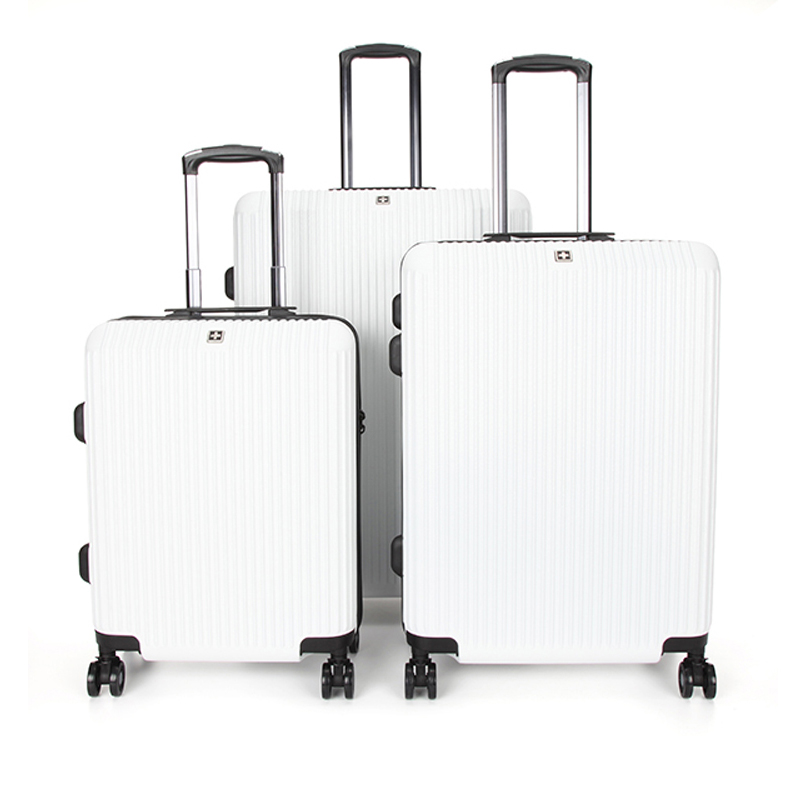 SUISSEWIN新款网红潮流商务休闲24英寸拉杆箱 24英寸 白色