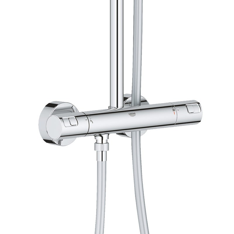 德国-高仪(GROHE)进口恒温淋浴花洒 一体式设计260MM顶喷 恒温龙头无下出水