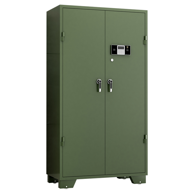 臻远ZY-QXG-06 管制器械存放柜加厚密码锁铁皮柜绿色 1000*500*1800高清大图