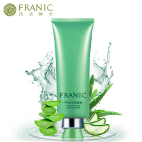 法兰琳卡（FRANIC）芦荟水润洁面膏100ml 深层清洁洗面奶控油