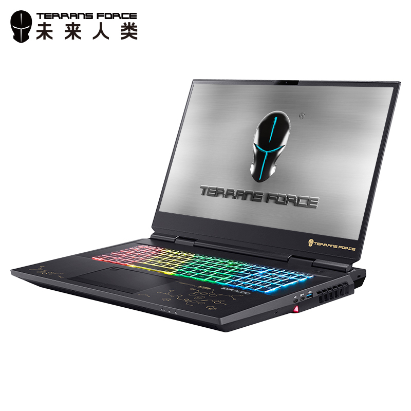 未来人类X7200-28S7SS1骨灰级游戏本17.3英寸笔记本电脑 十代i7-10700K 8核心可超频处理器RTX2080Super显卡32G双通道内存2T大容量PCIe固态