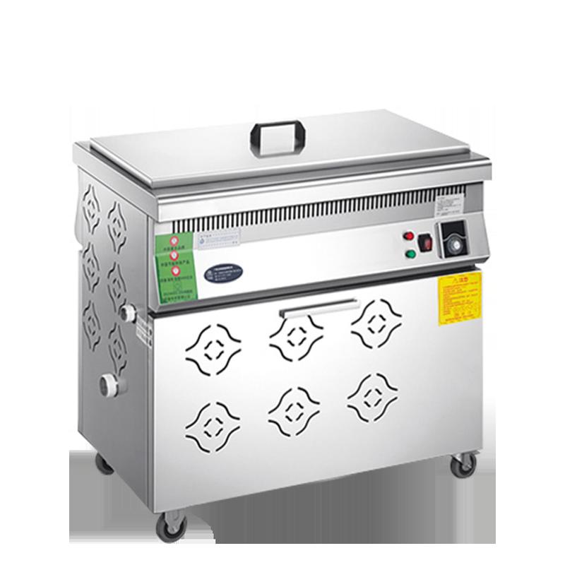 乐创商用油水分离油炸锅大容量薯条炸鸡油条摆摊燃气炸炉电炸串炉 立式电热款100L