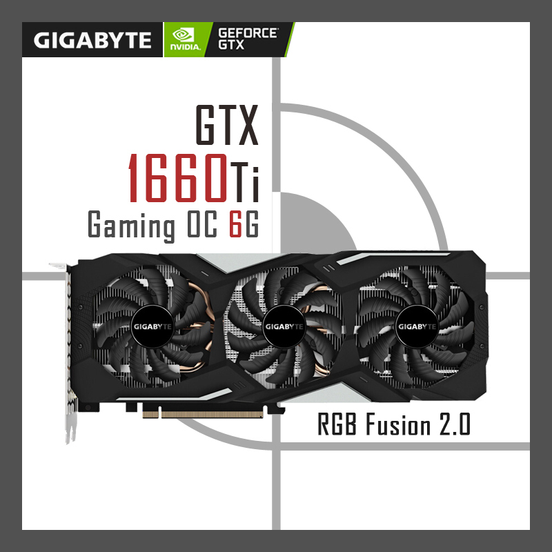 技嘉(GIGABYTE)GeForce GTX 1660Ti GAMING OC 6G 显卡