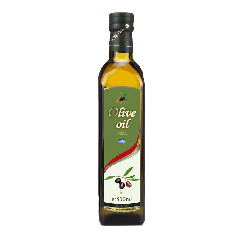 阿格利司希腊原装进口纯正橄榄油500ml*2瓶食用油礼盒装