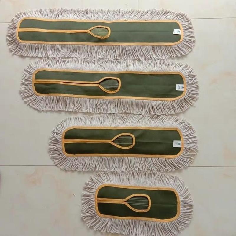 平板拖把布替换布棉线地拖套木地板尘推罩大号配件排拖布套帆布布40cm