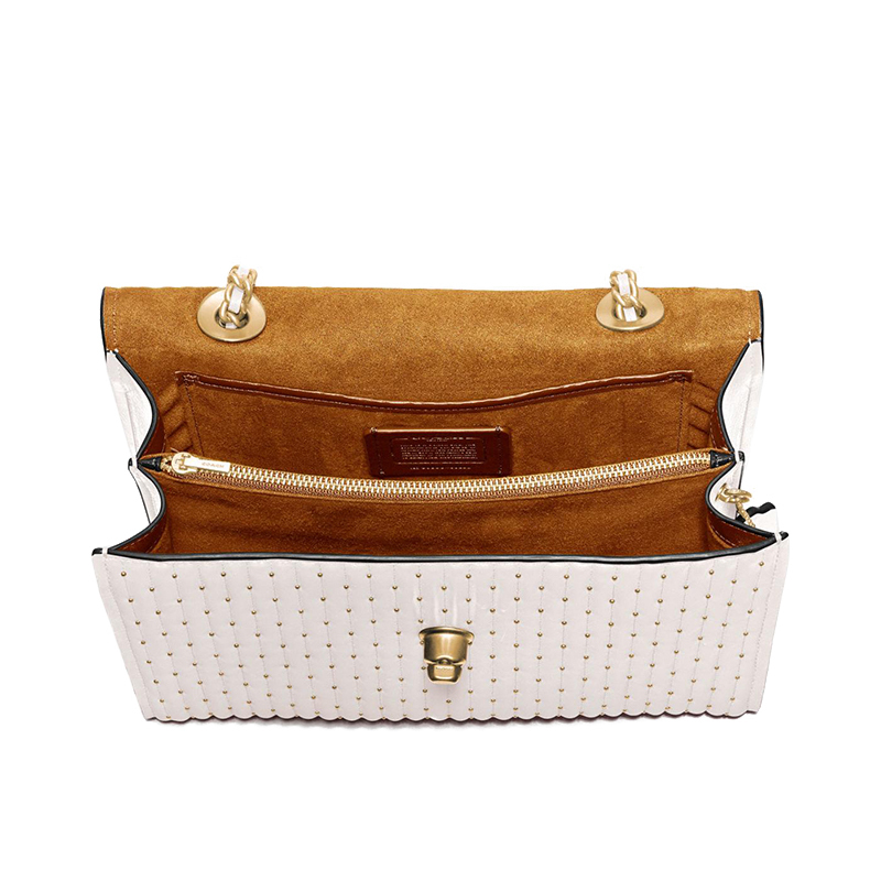 预定 COACH/蔻驰 PARKER绗缝和铆钉手袋