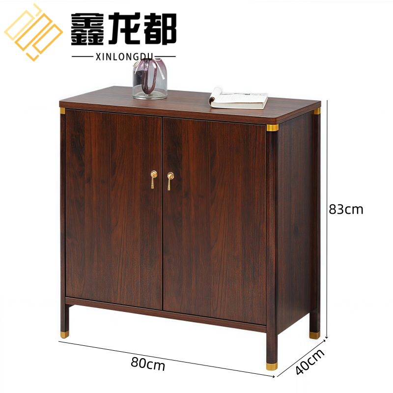 鑫龙都餐边柜茶水柜高清大图