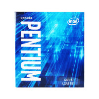 英特尔(intel)奔腾 G4560 盒装七代CPU处理器 双核心 3.5GHz LGA 1151 台式机处理器