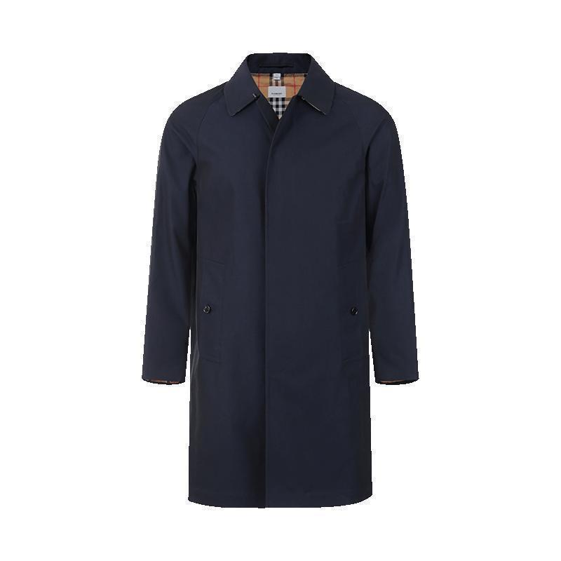 博柏利burberry男款棉质中长款风衣大衣外套8065463