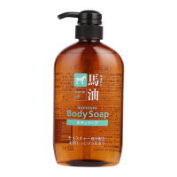 熊野油脂 天然弱酸性马油沐浴露 600ml