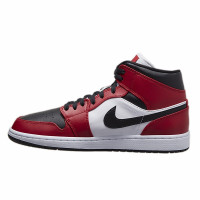 NIKE耐克Air Jordan1 mid AJ1篮球鞋男鞋黑红脚趾禁穿芝加哥UNION小闪电芝加哥554724-069