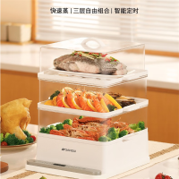 山水(SANSUI)SZG60K 多功能三层电蒸锅白色 单个价
