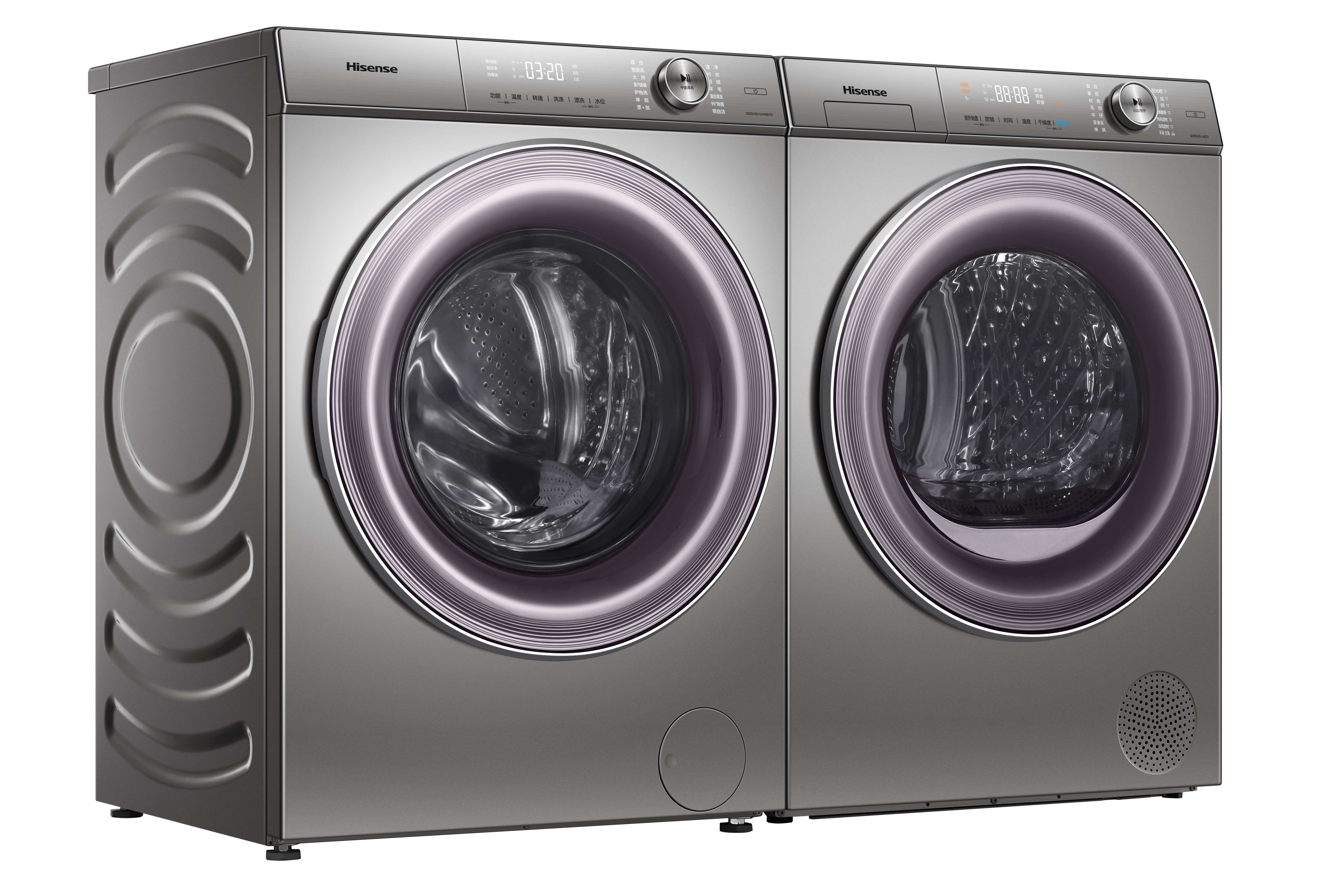 海信洗干套购--干衣机ghb100-u6zy 洗衣机xqg100-u1406yd
