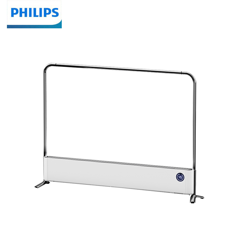 飞利浦(Philips) 踢脚线取暖器家用暖风机电暖器电暖气片全屋对流移动地暖浴室防水烘衣机 AHR4124WKS