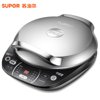 苏泊尔(SUPOR) 电饼铛 JD34R67 双面加热 35mm深烤盘 家用烤饼机 薄饼机 煎烤机 烙饼锅 下盘可拆洗