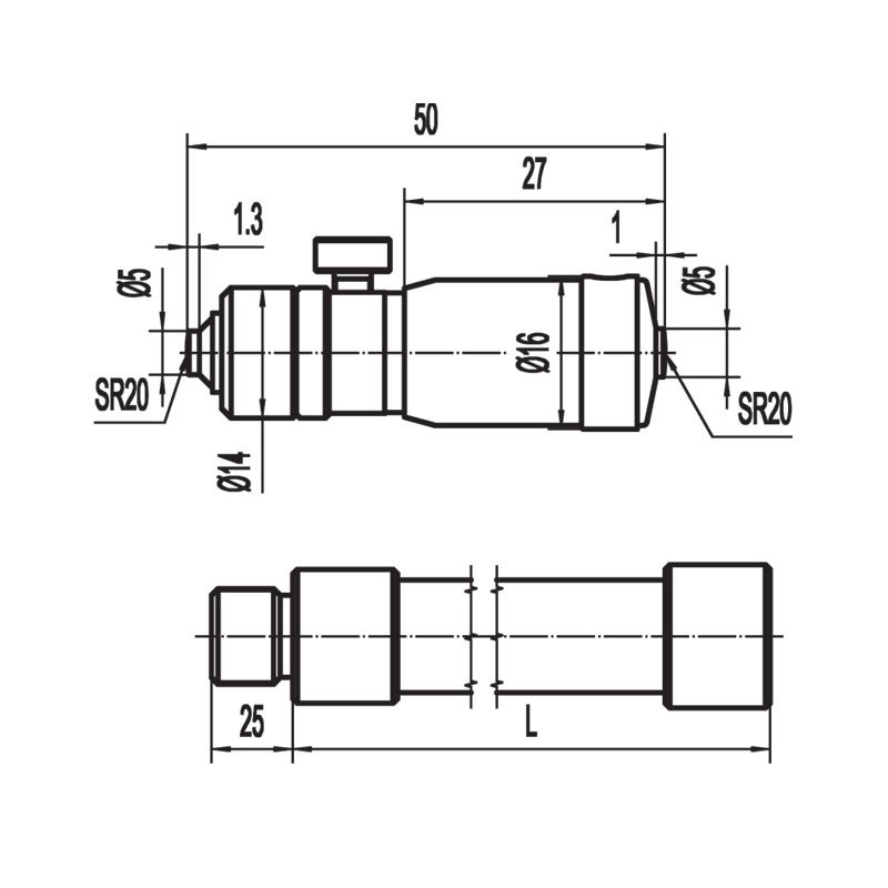 Stikely 内径千分尺 50-75mm/套高清大图