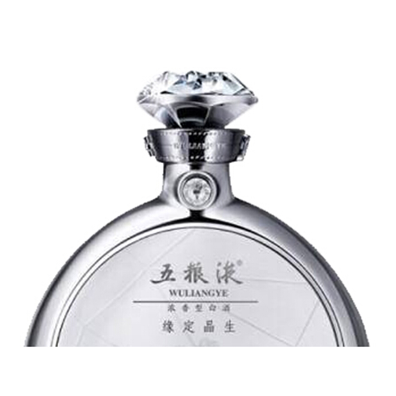 五粮液 缘定晶生戒指款 52度 500ml 单瓶 浓香型白酒