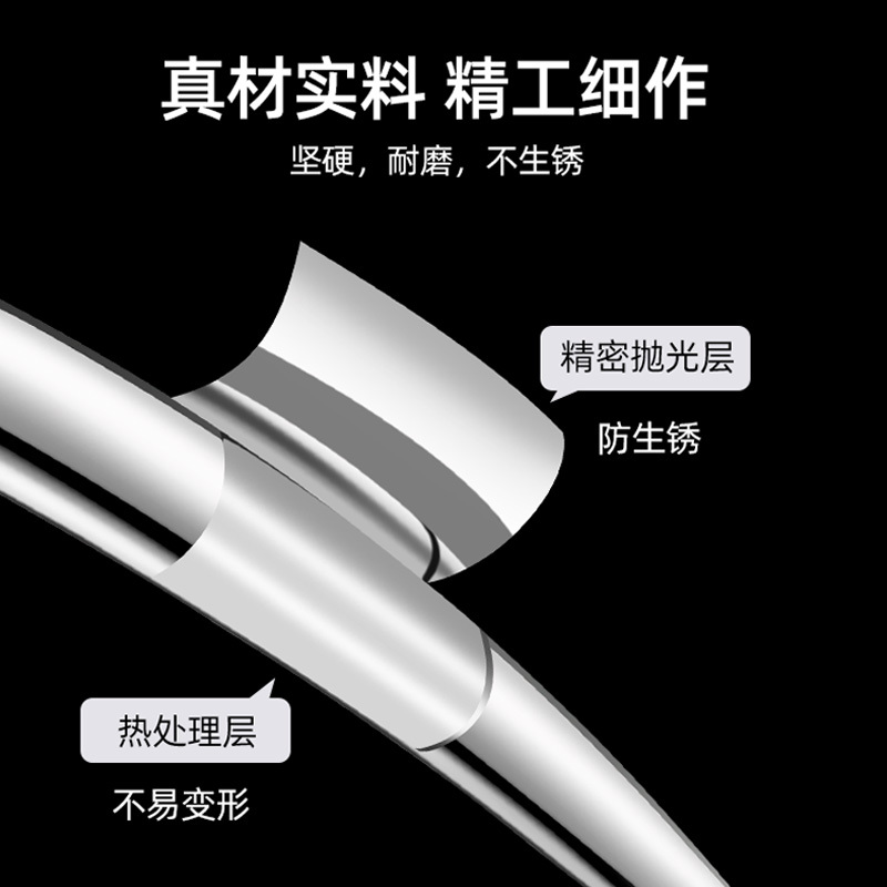 [鹰嘴钳2件套]死皮剪钳美甲店专用修手指甲死皮神器推刀美甲剪刀修甲工具套装