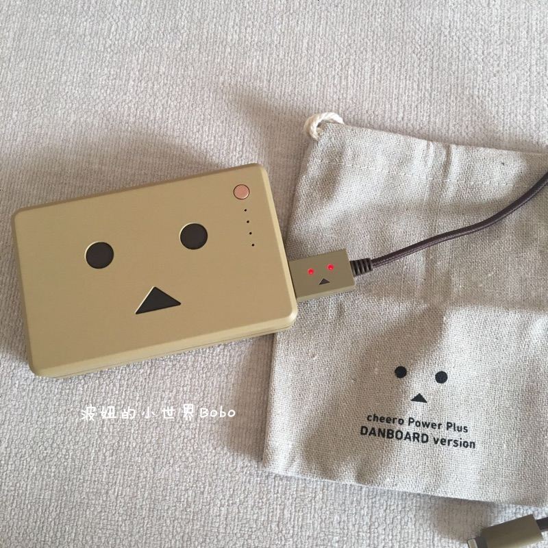 日本cheero可爱卡通充电宝10050通用移动电源纸箱人超萌阿楞正品